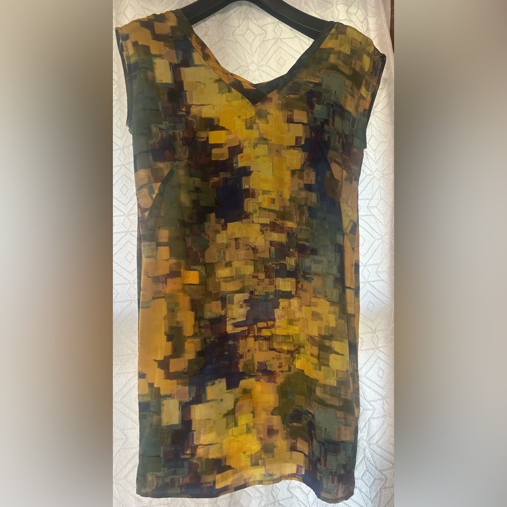 Maeve Silk Tunic Sleeveless Dress